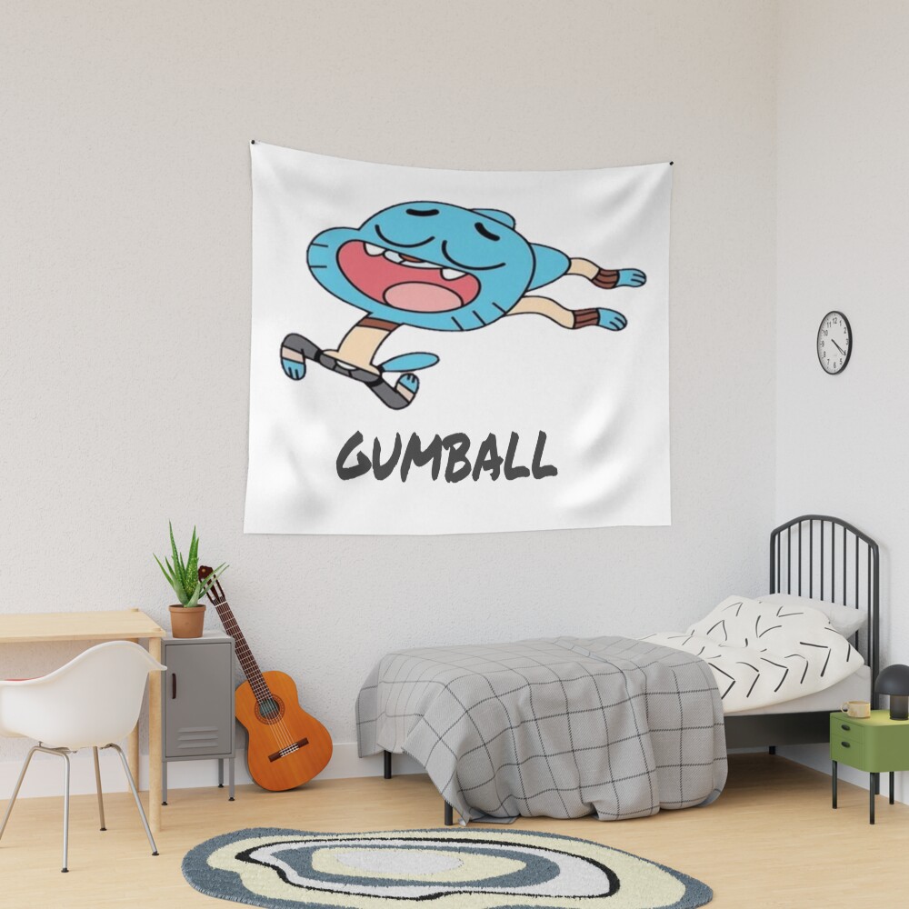 Gumball Funny Movie Series Tapestry