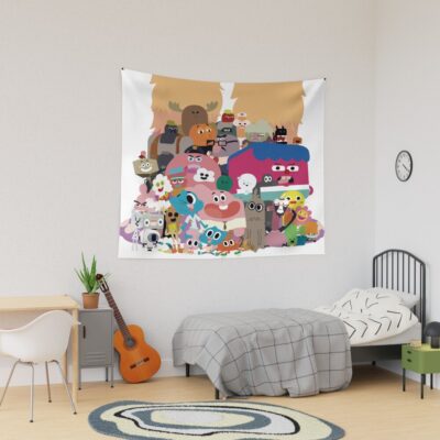 The Amazing World Of Gumball The Characters Tapestry