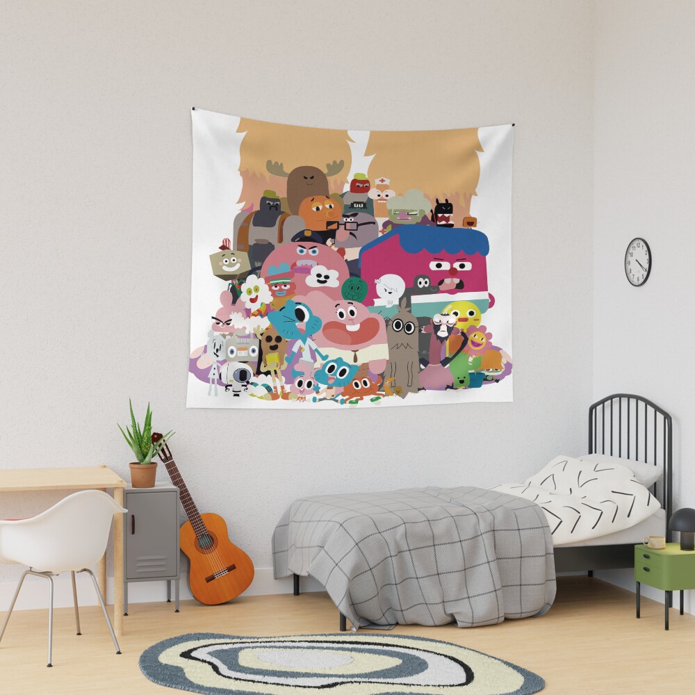 The Amazing World Of Gumball The Characters Tapestry