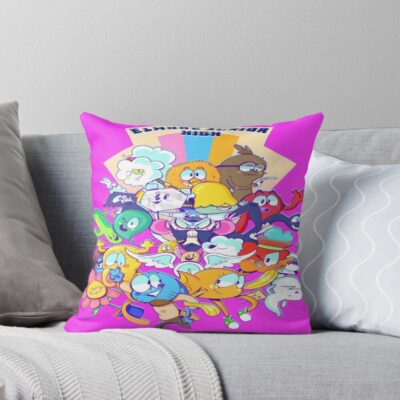 The Amazing World Of Gumball The School Throw Pillow